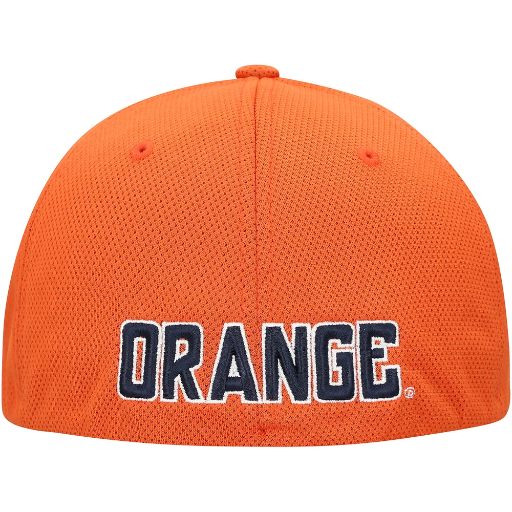 Casquette ajustée orange Syracuse Reflex Top of the World pour homme