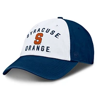 Casquette ajustable Weston blanche Syracuse Orange Top of the World pour homme