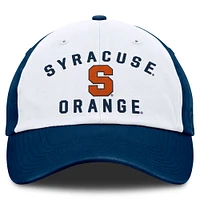 Casquette ajustable Weston blanche Syracuse Orange Top of the World pour homme