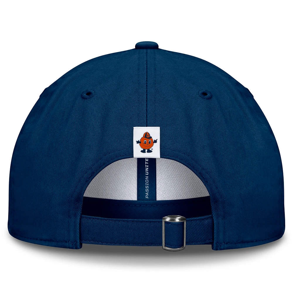 Casquette ajustable Weston blanche Syracuse Orange Top of the World pour homme