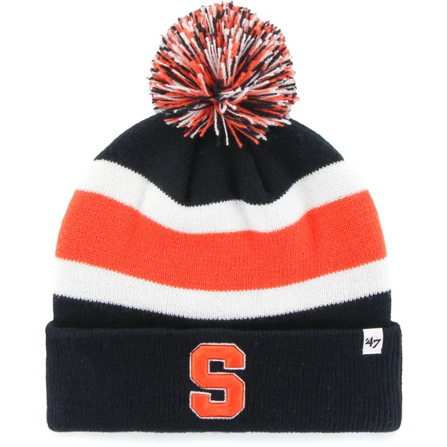 Men's '47 Natural Cincinnati Bengals Hone Cuffed Knit Hat with Pom