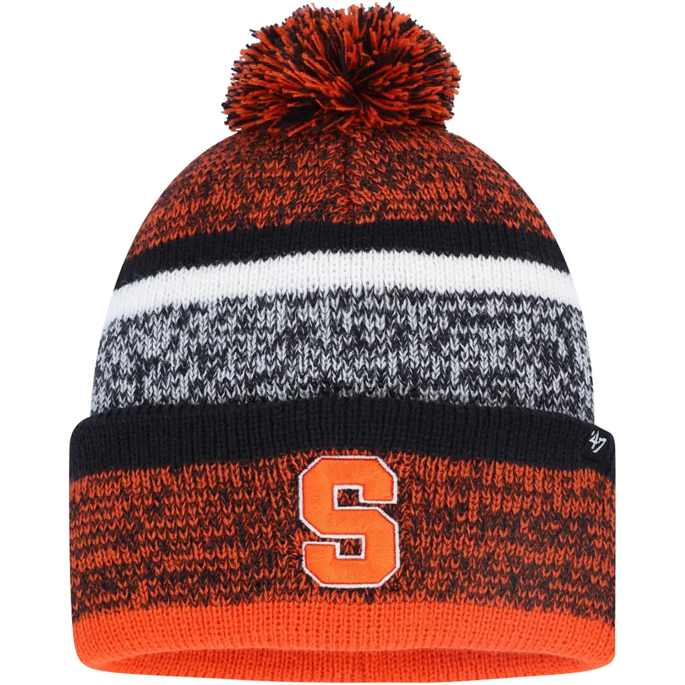 Fanatics Branded Heather Gray Denver Broncos Cuffed Knit Hat with Pom