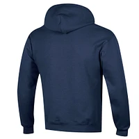 Sweat à capuche Champion Navy Syracuse Orange Arch Pill pour homme