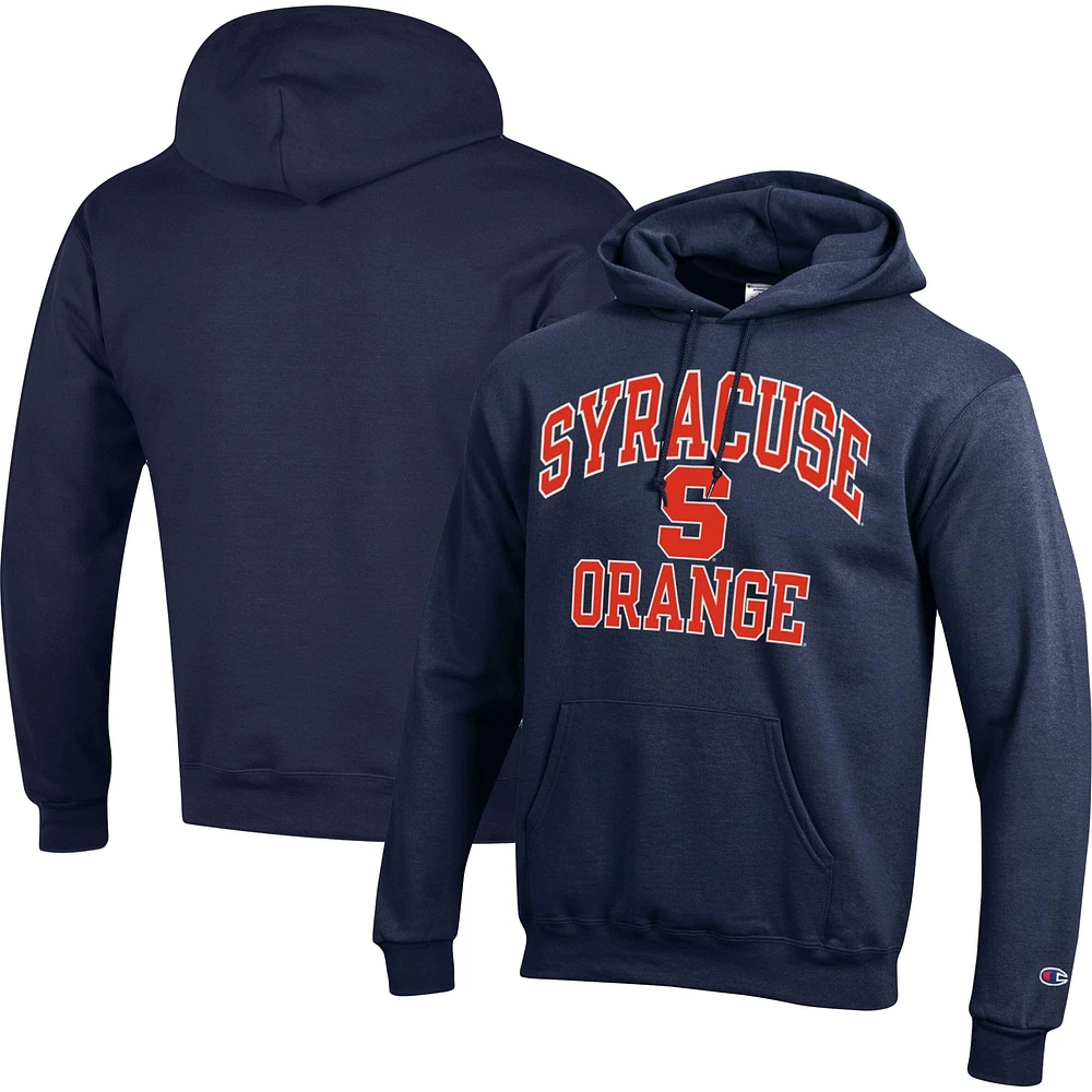 Sweat à capuche Champion bleu marine Syracuse orange High Motor pour homme