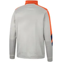 Veste Colosseum Grey/Orange Syracuse Orange Bushwood Fleece Quarter-Zip pour homme