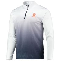 Men's Colosseum Navy Syracuse Orange Magic Team Logo Quarter-Zip Jacket