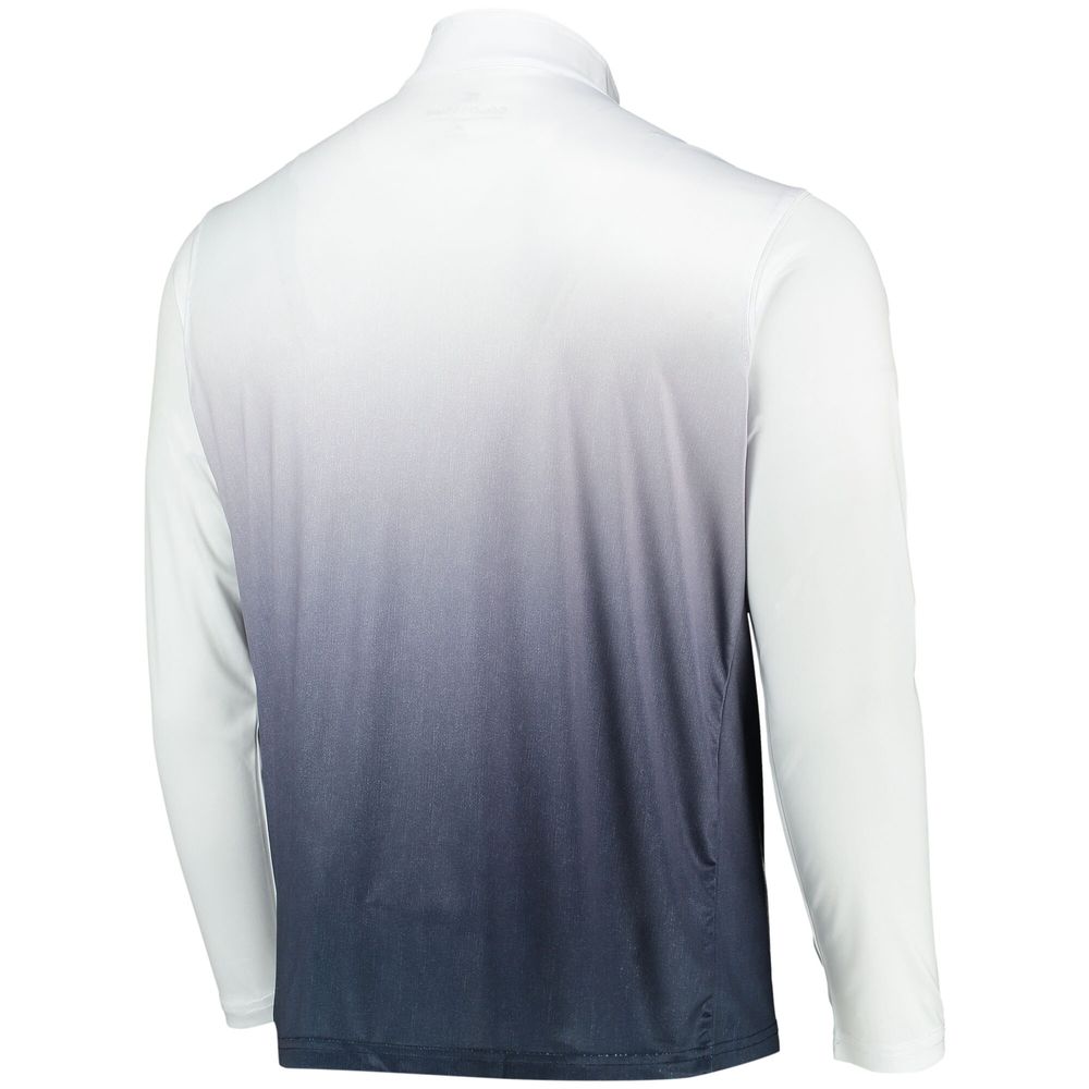 Men's Colosseum Navy Syracuse Orange Magic Team Logo Quarter-Zip Jacket
