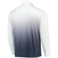 Men's Colosseum Navy Syracuse Orange Magic Team Logo Quarter-Zip Jacket