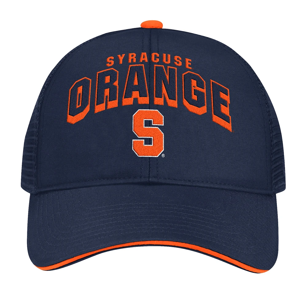 Men's Colosseum Navy Syracuse Orange Wyatt Adjustable Hat