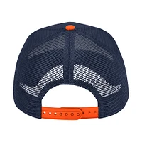 Chapeau réglable Colosseum Navy Syracuse Orange Wyatt pour hommes