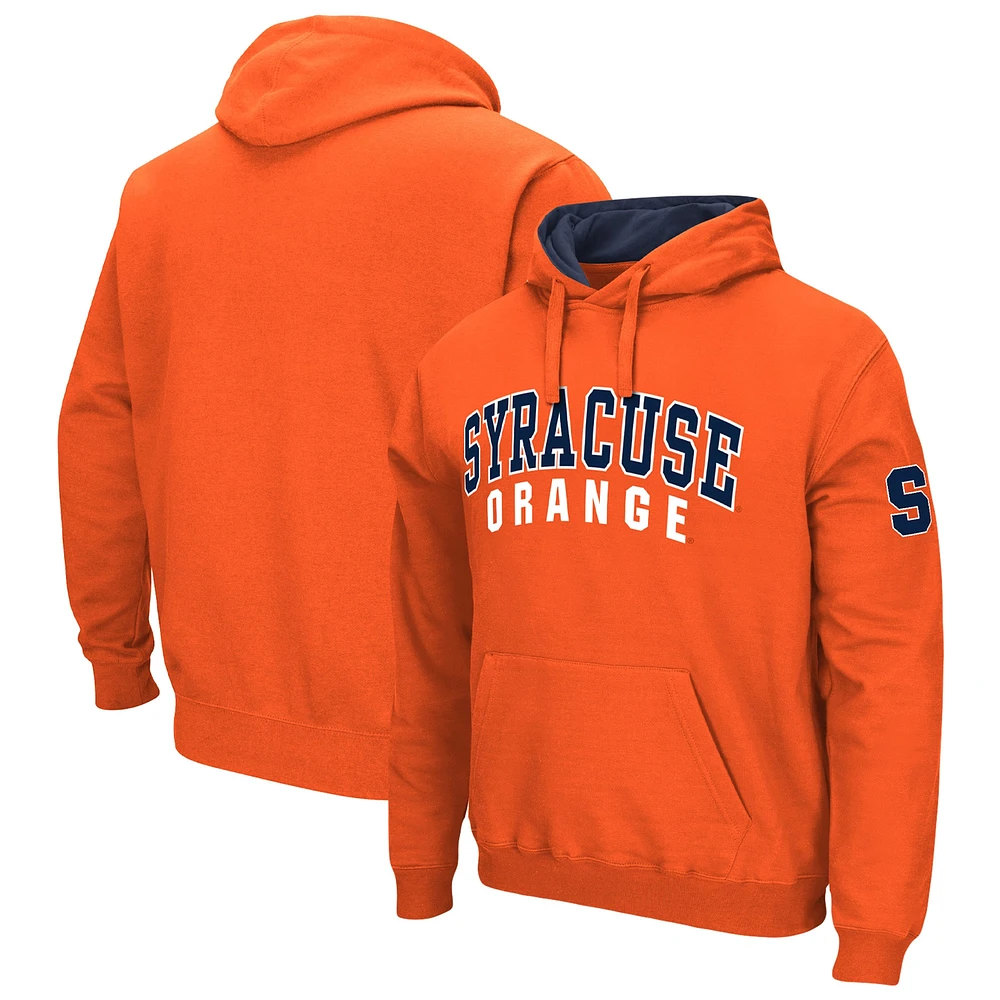 Sweat à capuche Colosseum Orange Syracuse Double Arch pour homme