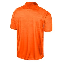 Men's Colosseum Orange Syracuse Honeycomb Raglan Polo