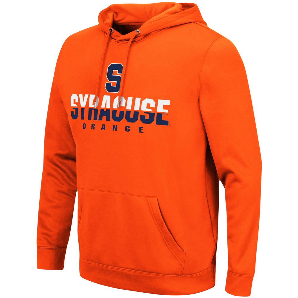 Men's Colosseum Orange Syracuse Lantern Pullover Hoodie