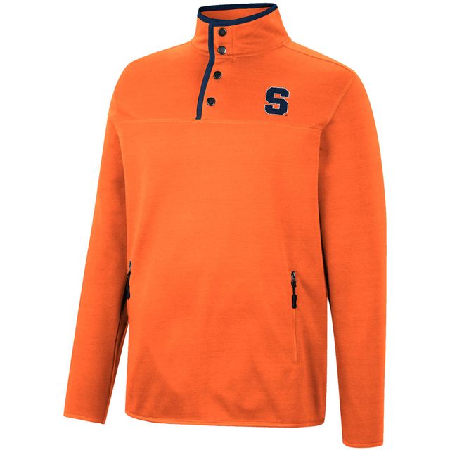 Veste Colosseum Orange Syracuse Rebound Quarter-Snap pour homme