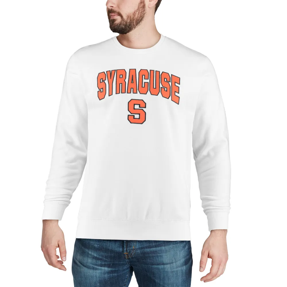 Sweat Colosseum Blanc Orange Syracuse Arch & Logo Homme