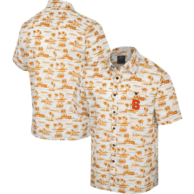 Men's Tommy Bahama Gray Syracuse Orange Coconut Point Frondly Fan