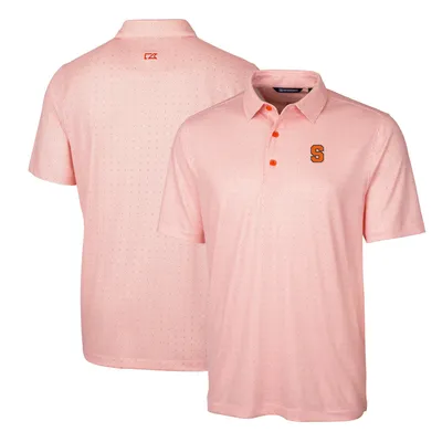 Men's Cutter & Buck Orange Houston Astros Prospect Textured Stretch Polo Size: Small