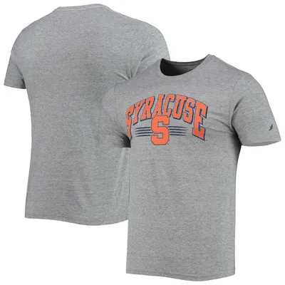 Syracuse Orange League Collegiate Wear Upperclassman Reclaim Recycled Jersey T-Shirt - Heathered Gray