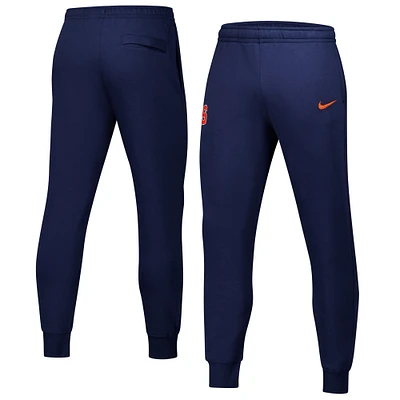 Men's Nike Navy Syracuse Orange Club Fleece Pants