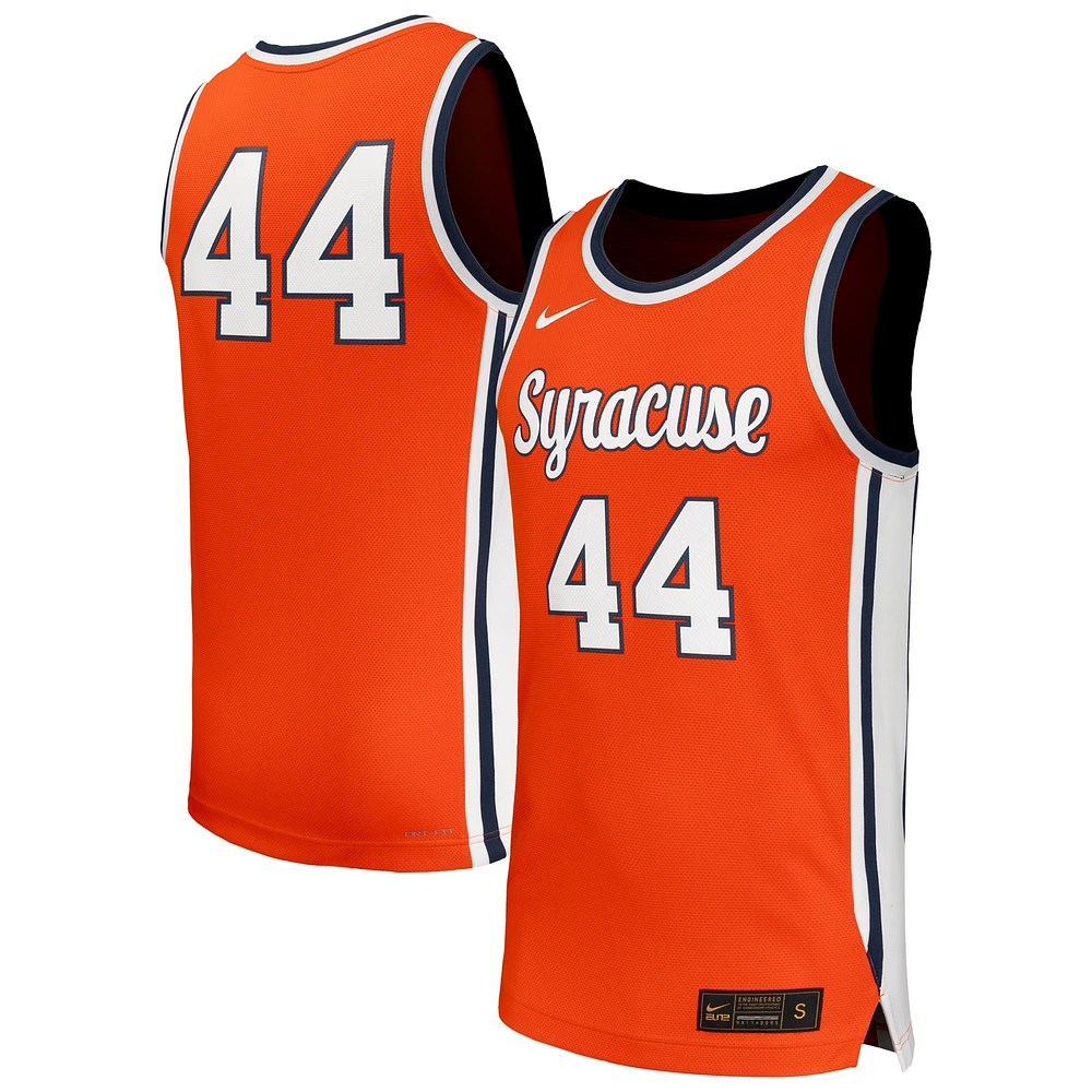 Men's Nike #44 Orange Syracuse Replica Basketball Jersey