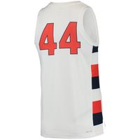 Men's Nike #44 White Syracuse Orange Team Replica Basketball Jersey