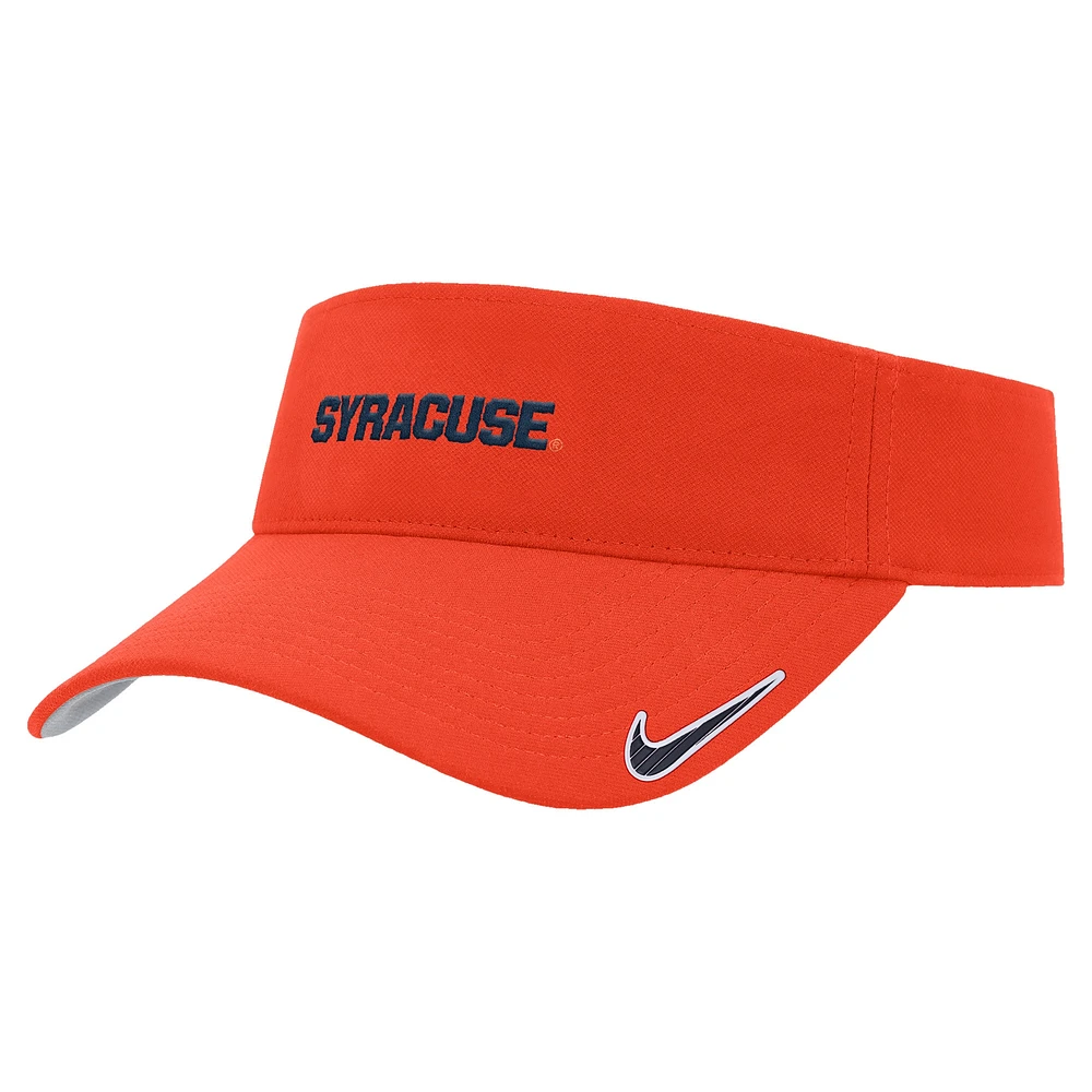 Visière réglable Nike Orange Syracuse Orange 2024 Sideline Ace Performance pour homme