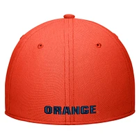 Men's Nike Orange Syracuse 2024 Sideline Rise Swoosh Flex Hat