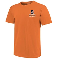 Men's Orange Syracuse Striped Campus Skyline T-Shirt