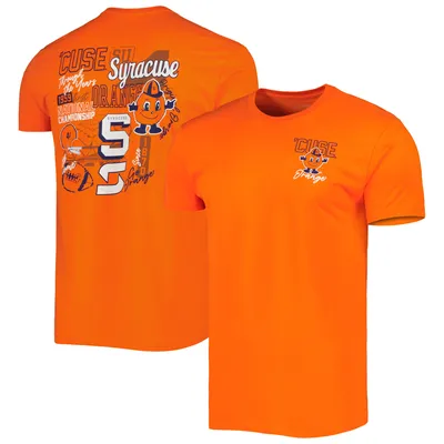 Men's Orange Syracuse Vintage Through the Years Two-Hit T-Shirt