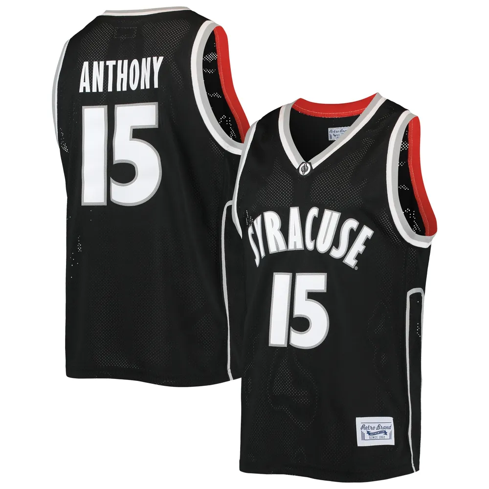 Men's Nike Carmelo Anthony Orange Syracuse Orange Retro Alumni Basketball  Jersey T-Shirt
