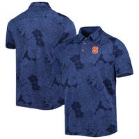 Men's Tommy Bahama Navy Syracuse Orange Miramar Blooms Polo