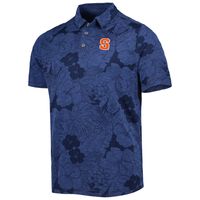 Men's Tommy Bahama Navy Syracuse Orange Miramar Blooms Polo