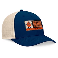 Casquette ajustable Bennett Trucker pour homme Top of the World bleu marine/orange Syracuse naturel