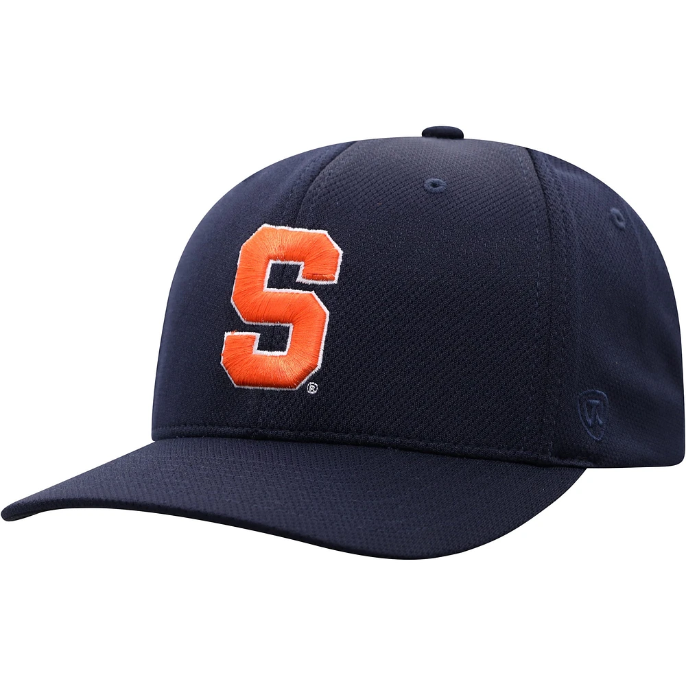 Casquette Homme Top of the World Navy Syracuse Orange Reflex Logo Flex