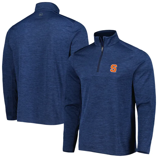 Men's Vineyard Vines Gray Auburn Tigers Sankaty Quarter-Zip Sweatshirt