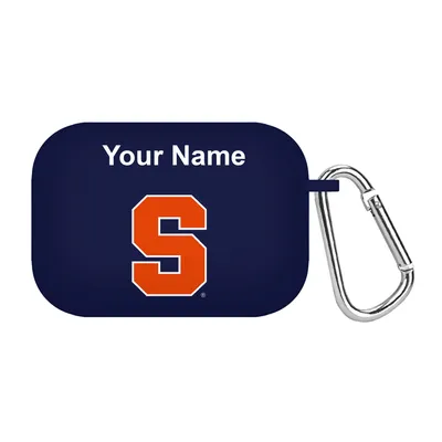 Syracuse Orange Personalized AirPods Pro Case Cover - Navy