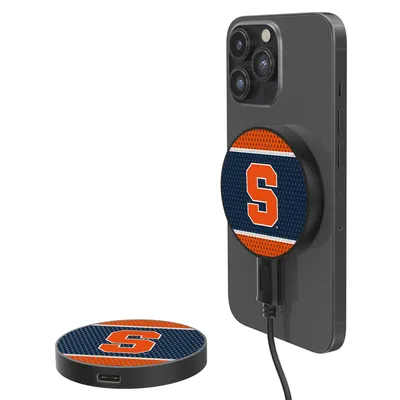 Syracuse Orange 10-Watt Mesh Design Wireless Magnetic Charger