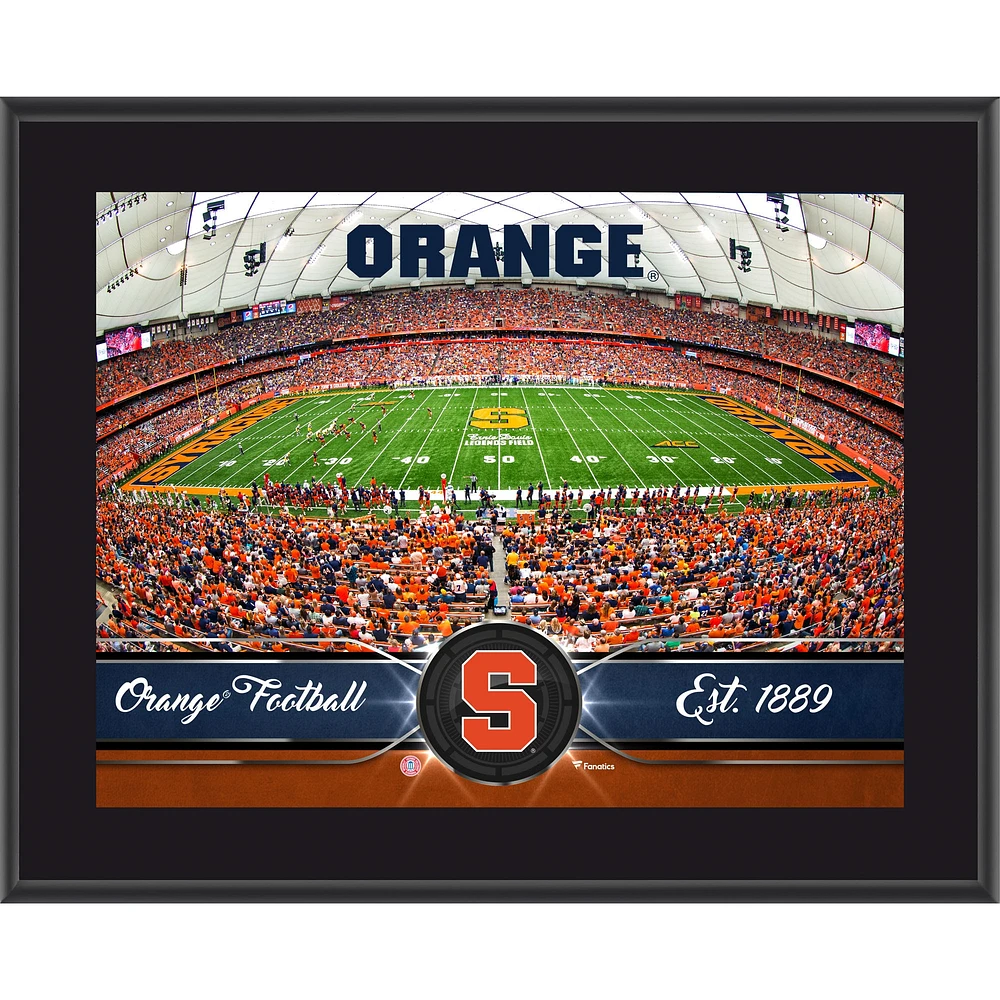 Syracuse Orange 10.5" x 13" Sublimated Team Plaque