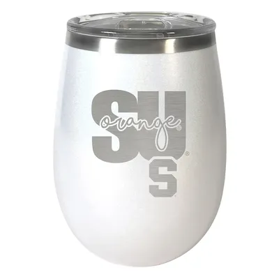 Syracuse Orange 10oz. Opal Wine Tumbler