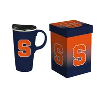 Syracuse Orange 17oz. Travel Latte Mug with Gift Box