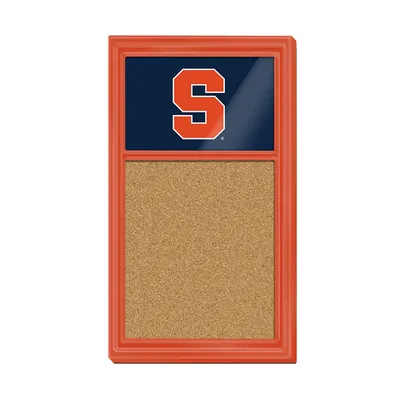 Syracuse Orange 31'' x 17.5'' Cork Note Board