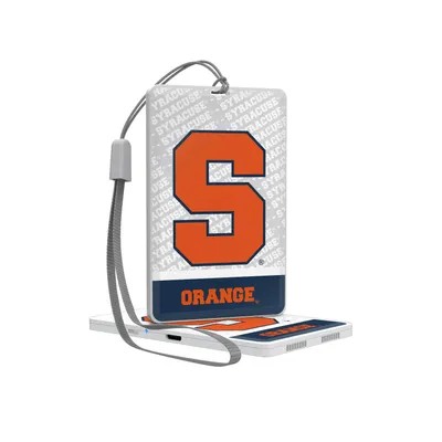 Syracuse Orange End Zone Pocket Bluetooth Speaker