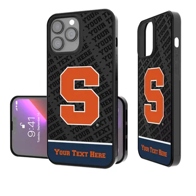 Syracuse Orange Endzone iPhone Personalized Bump Case