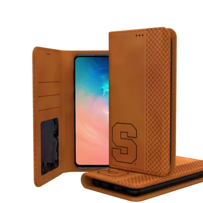 Syracuse Orange Galaxy Burn Design Folio Case