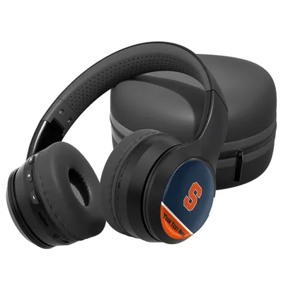 Syracuse Orange Personalized Wireless Bluetooth Headphones & Case