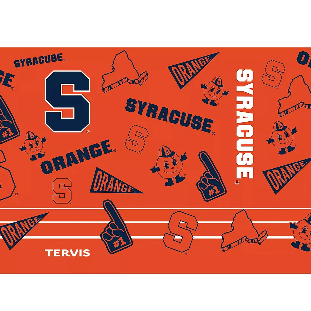Tervis Syracuse Orange 30oz. Swag Tumbler With Straw Lid