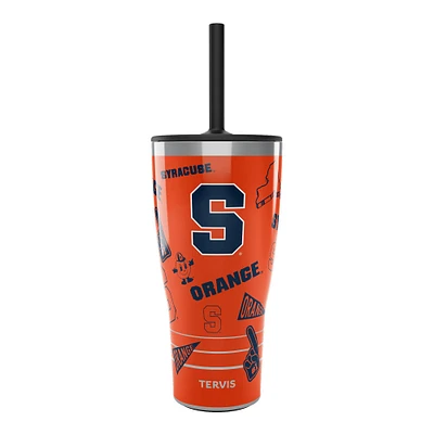 Tervis Syracuse Orange 30oz. Swag Tumbler With Straw Lid
