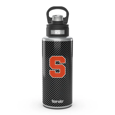 Tervis Orange de Syracuse 32oz. Bouteille d'eau à large goulot en fibre de carbone