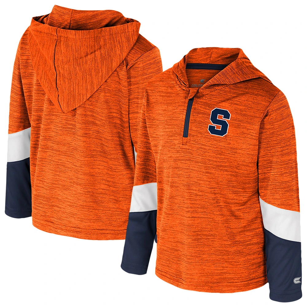 Toddler Colosseum Orange Syracuse Rylos Quarter-Zip Windshirt