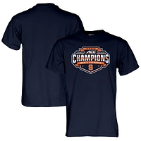 T-shirt unisexe bleu 84 marine Syracuse orange 2025 ACC Lacrosse Conference Tournament Champions pour hommes
